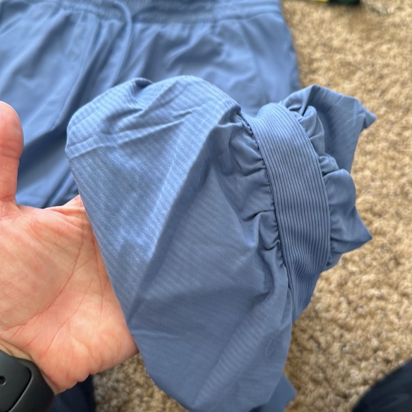 Lululemon Beyond The Studio Joggers High Waisted Bunched Periwinkle/Blue Size 8 - Picture 13 of 16
